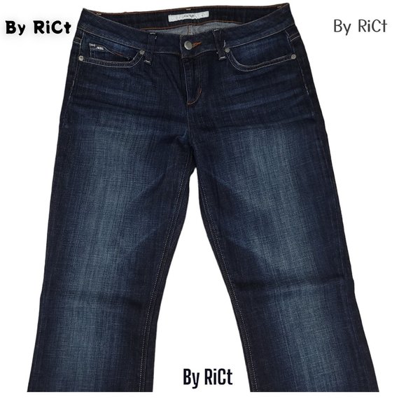 Joe's Honey Bootcut Women's Jeans Size 30x30 Mid rise Zip Stretch Blue Denim - Picture 6 of 13